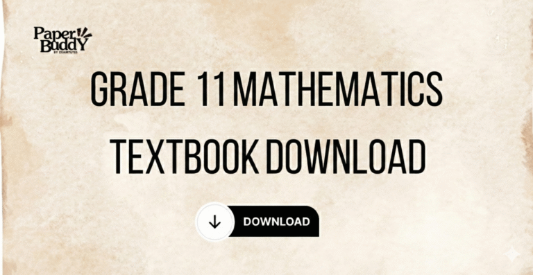 Grade 11 Mathematics Textbook Sinhala Medium – PDF Download
