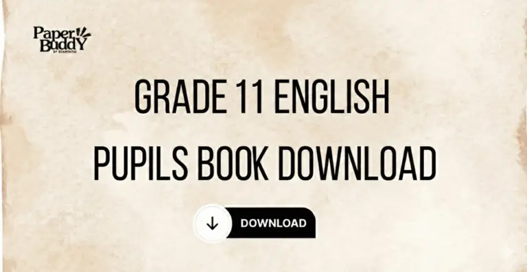 Grade 11 English Pupil's Book