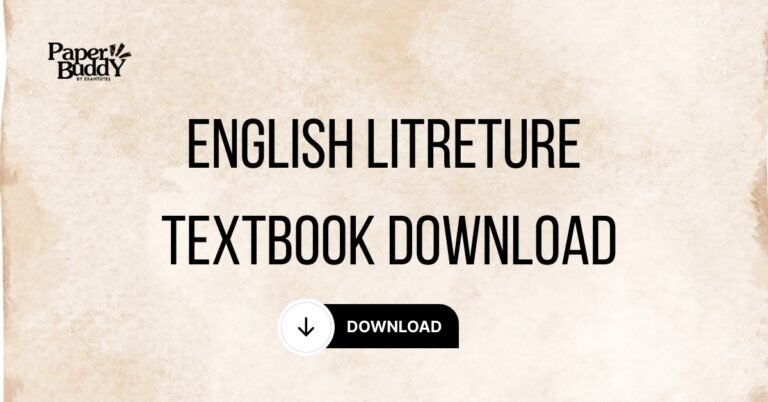 Grade 10 English Literature Textbook PDF Download – New Syllabus